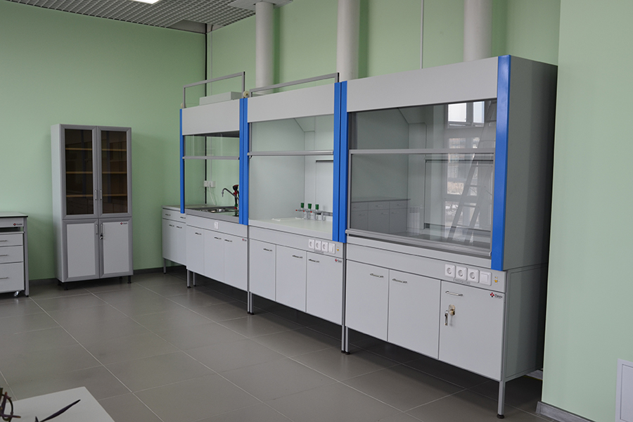 Лабораторные шкафы в Новосибирске - оснащение лабораторий под ключ